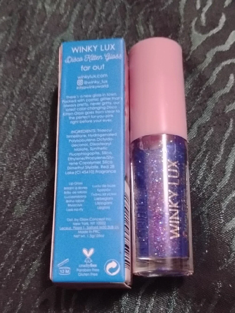 WINKY LUX Part Of The Disco Kitten Gloss Line Shade Far out Nwb